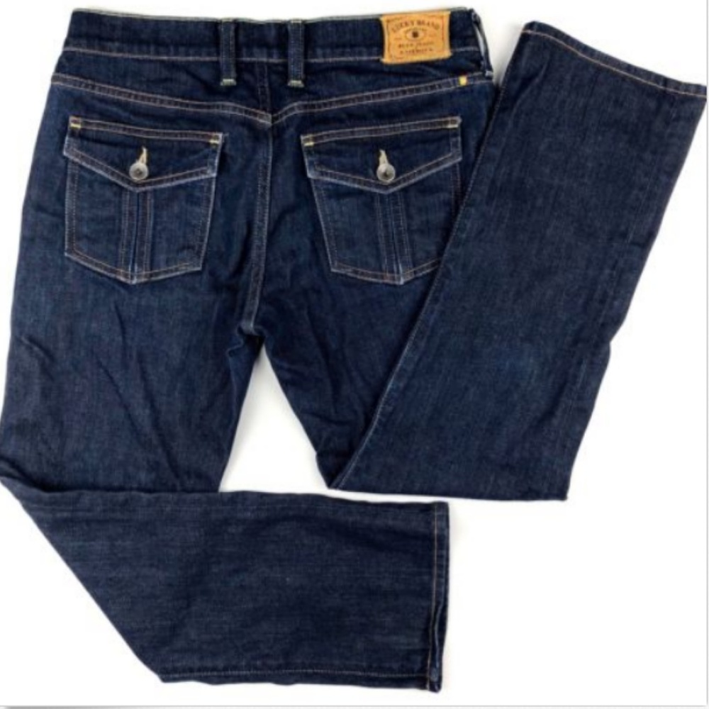 Lucky Brand Janet Sweet' n Straight Crop Jeans